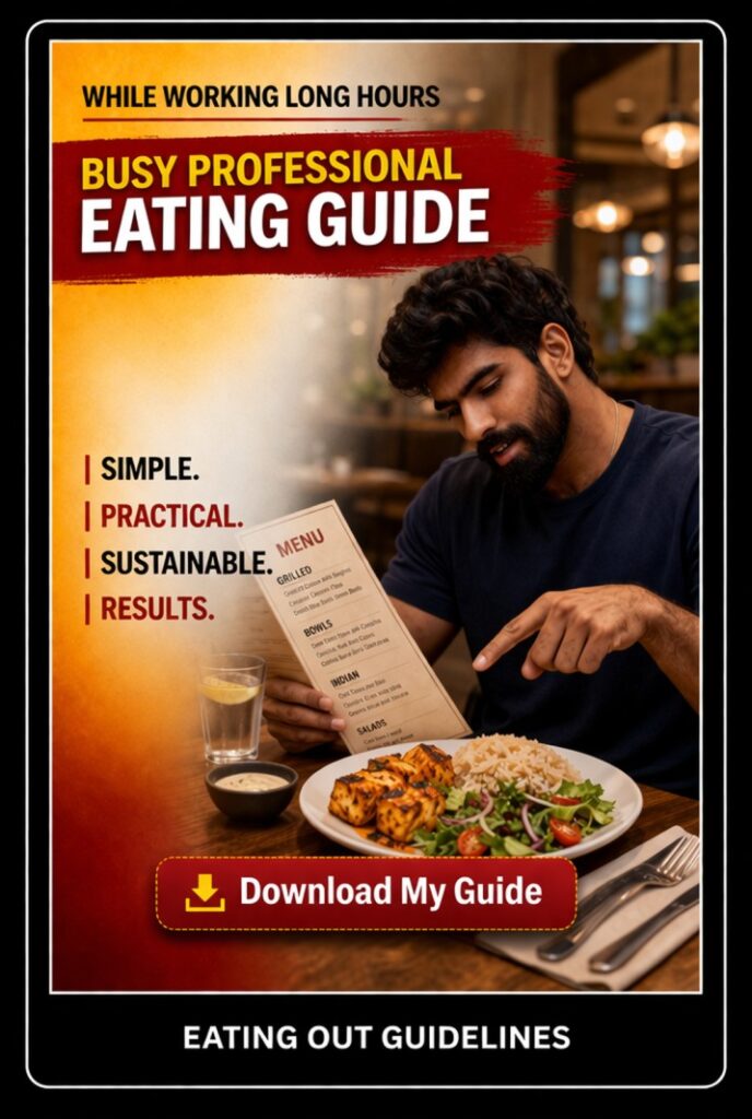 Eating out and real life guidelines